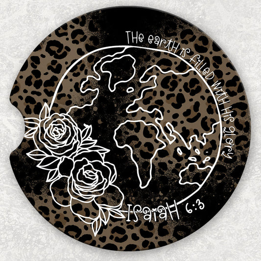 Car Coaster Set - The Earth is Filled with His Glory