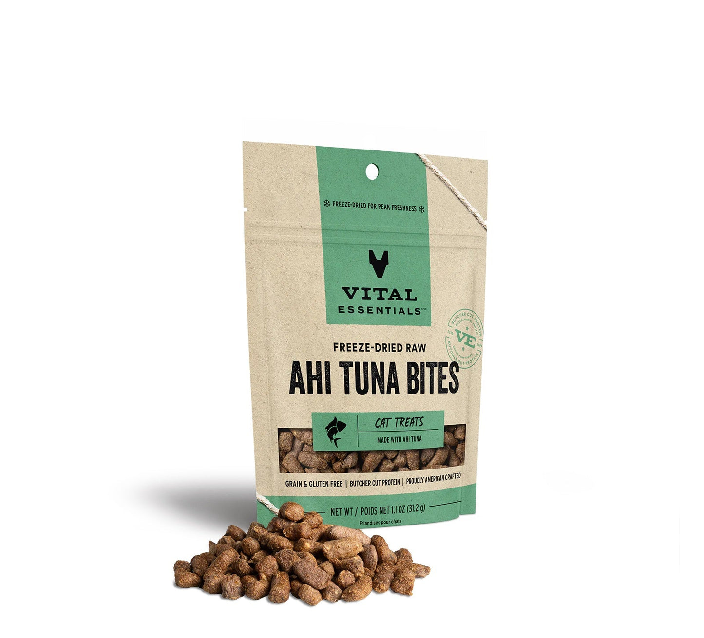 Ahi Tuna Bites Cat Treats
