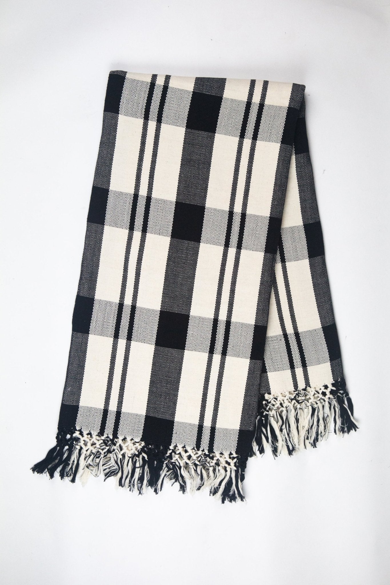 Cecilia Striped Cotton Throw Blanket