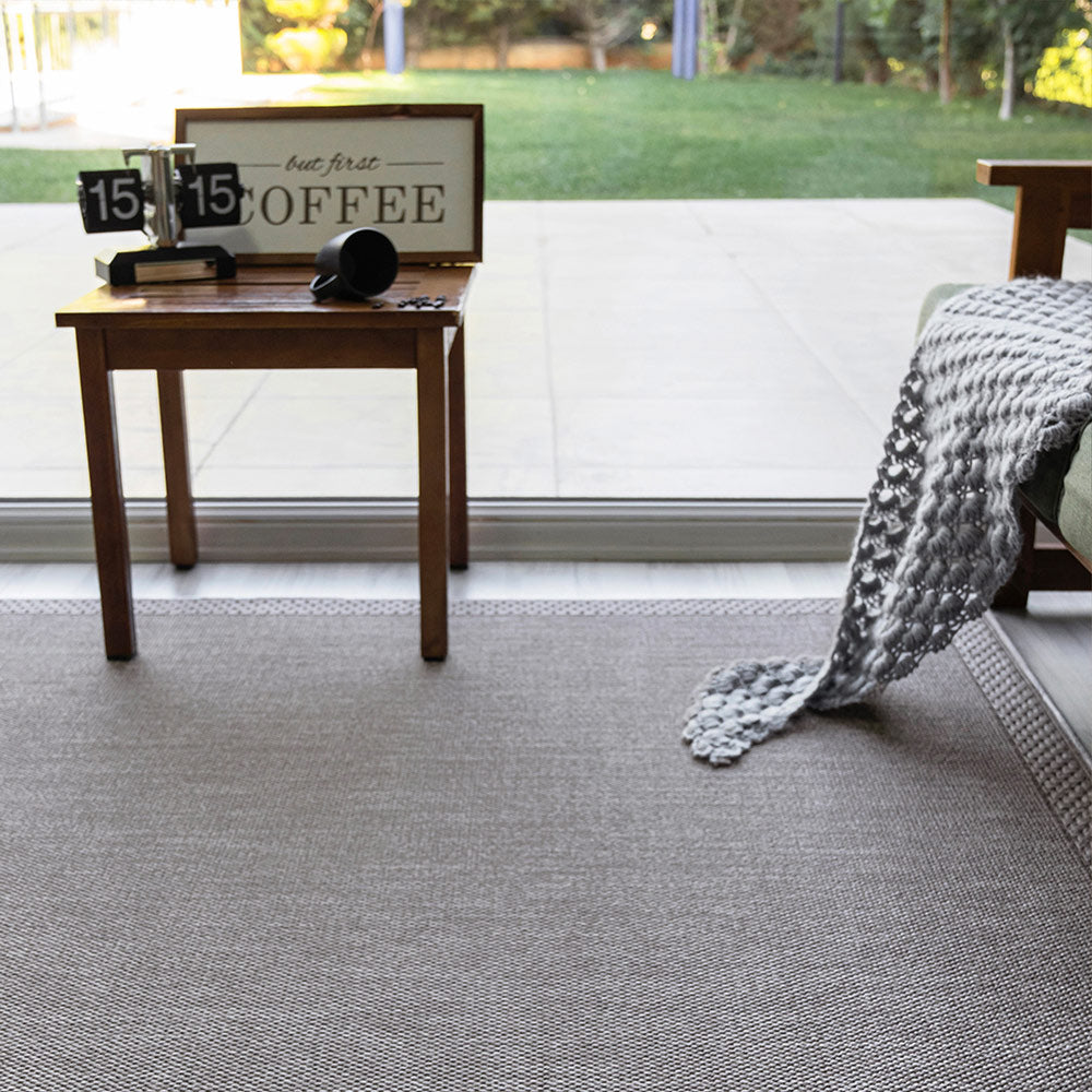 Zest Grey Machine Woven Rug-2