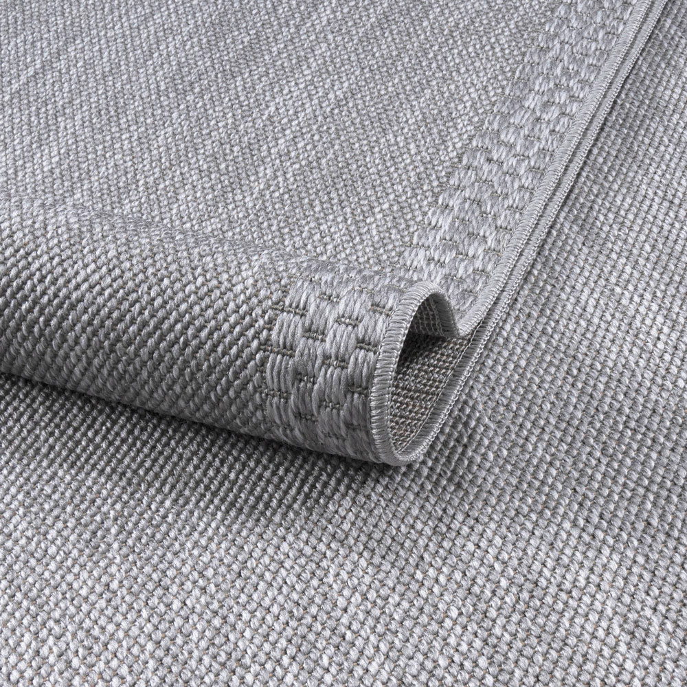 Zest Grey Machine Woven Rug-3