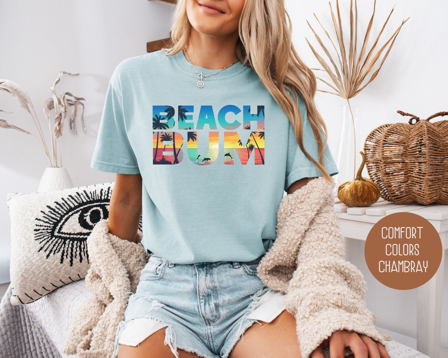Beach Bum Comfort Colors Shirt-4