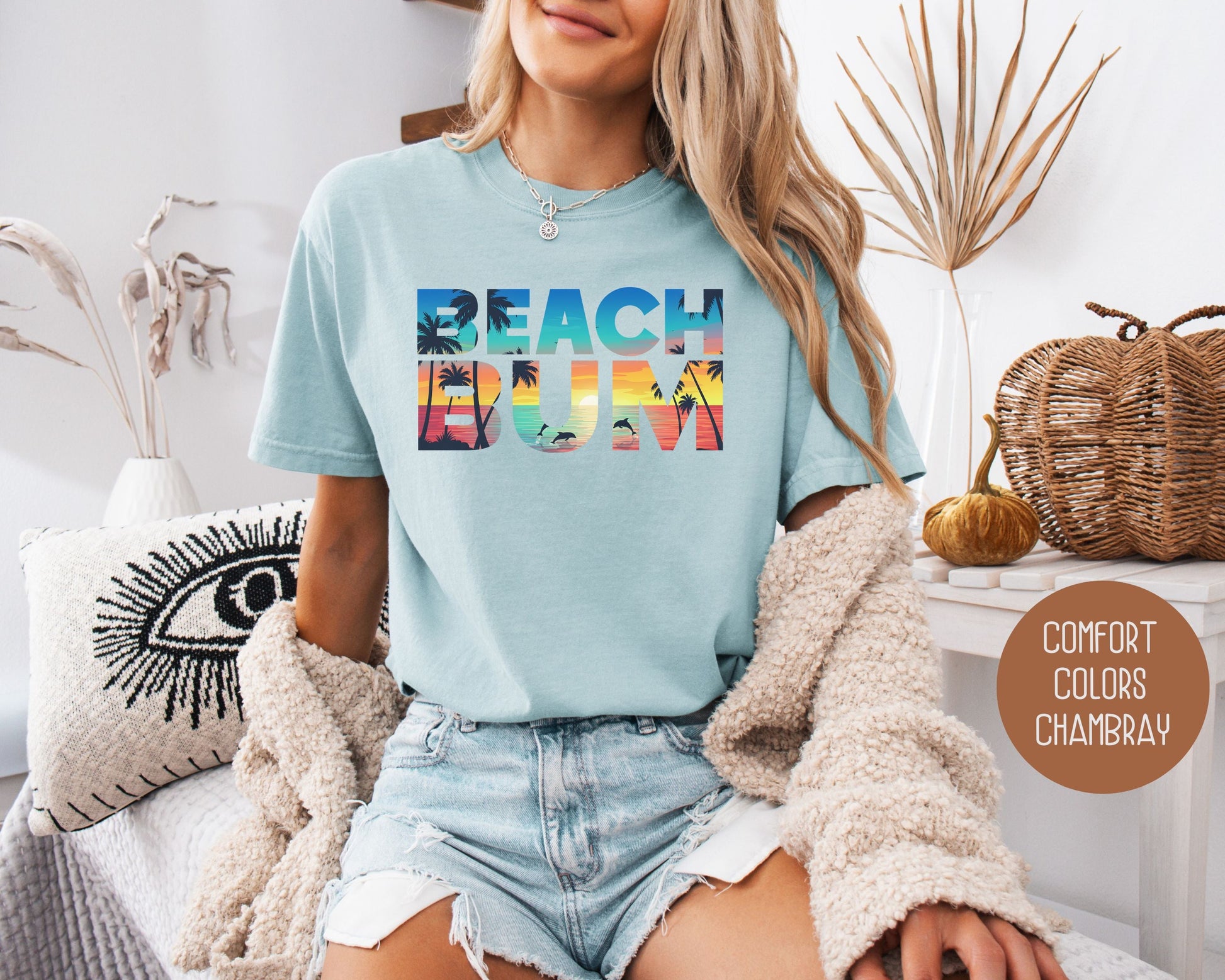Beach Bum Comfort Colors Shirt-4