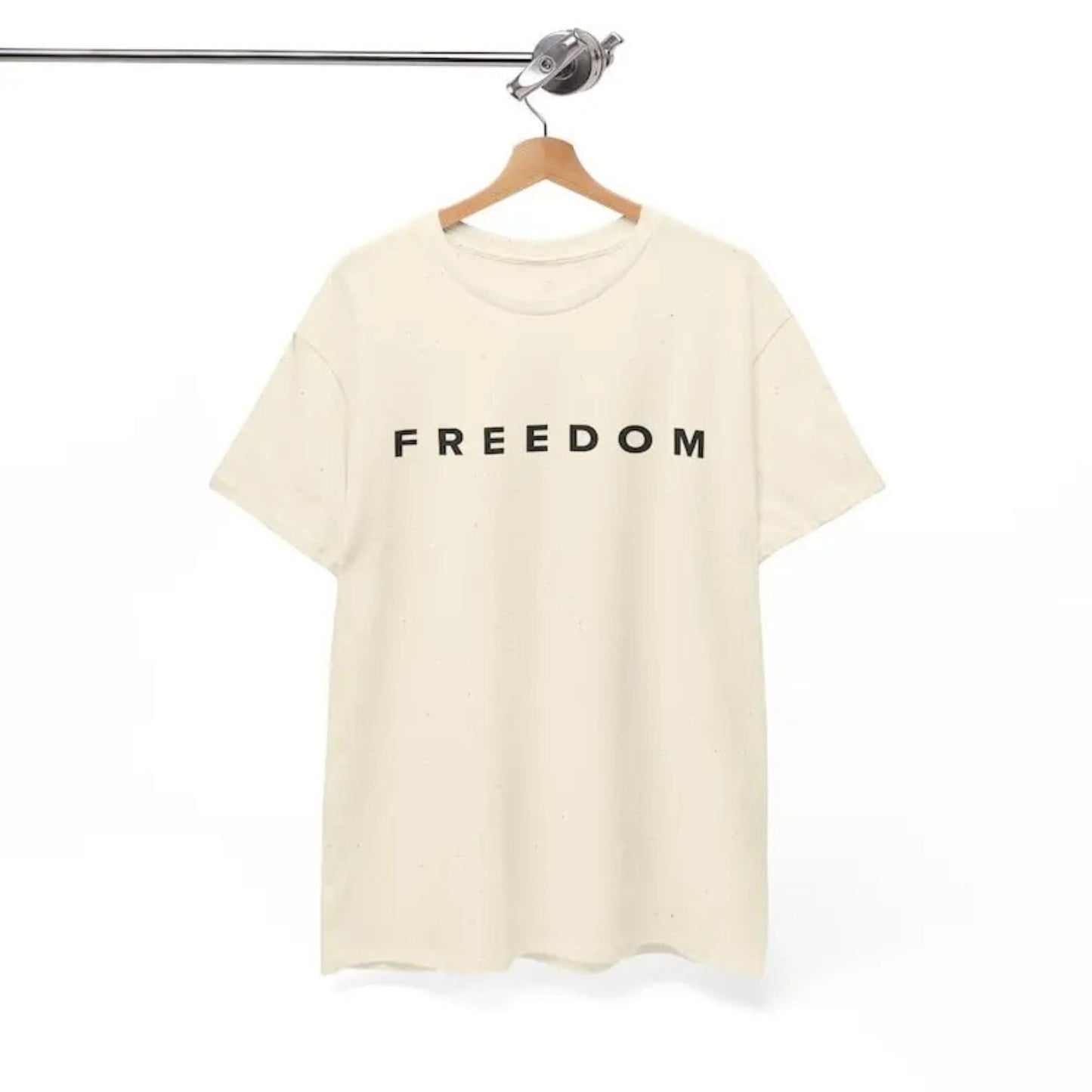 Charlie Kirk "Justice & Freedom" T-Shirt - Political Quote Tee, Unisex Fan Apparel