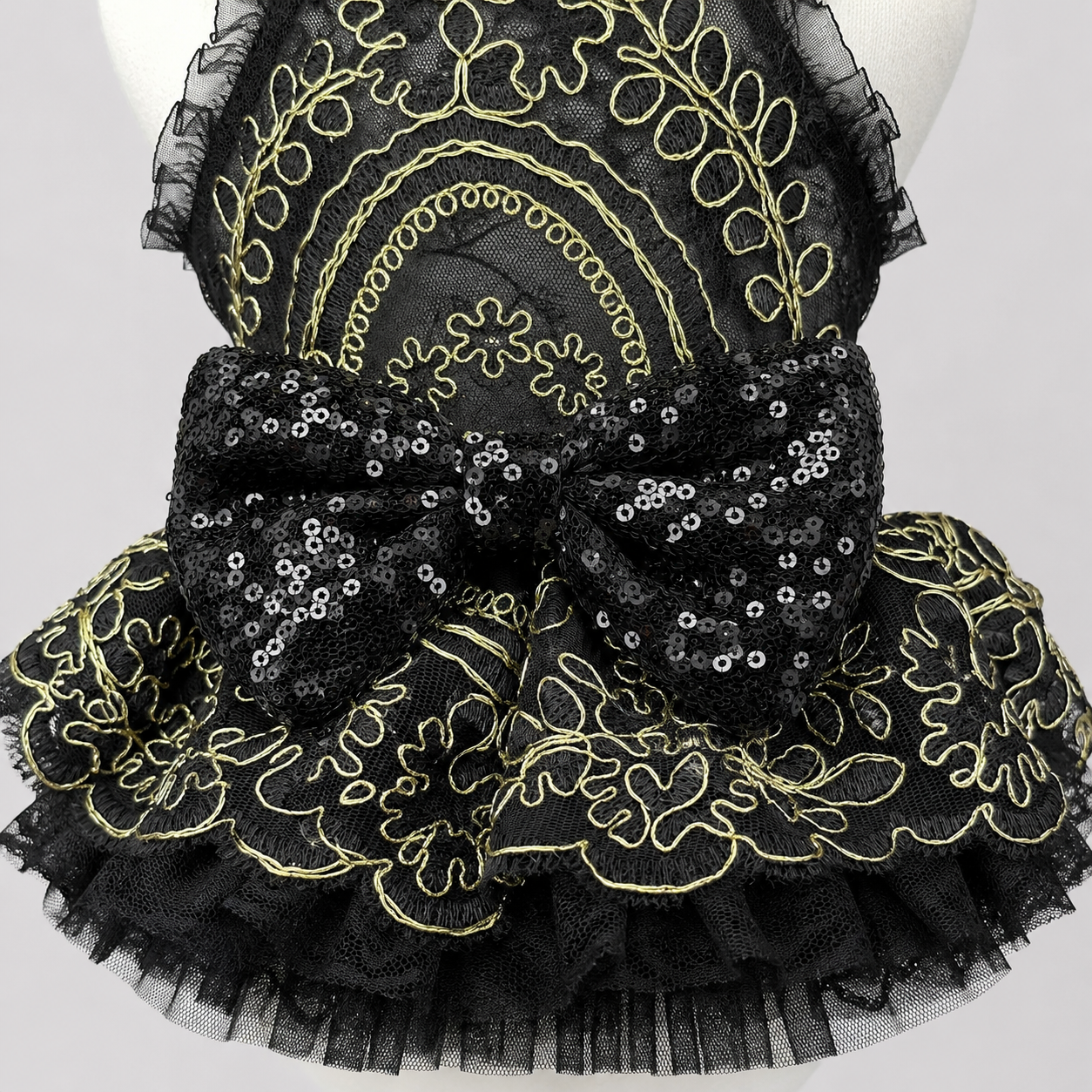 Handmade Princess Puppy Outfit Lace Tutu
