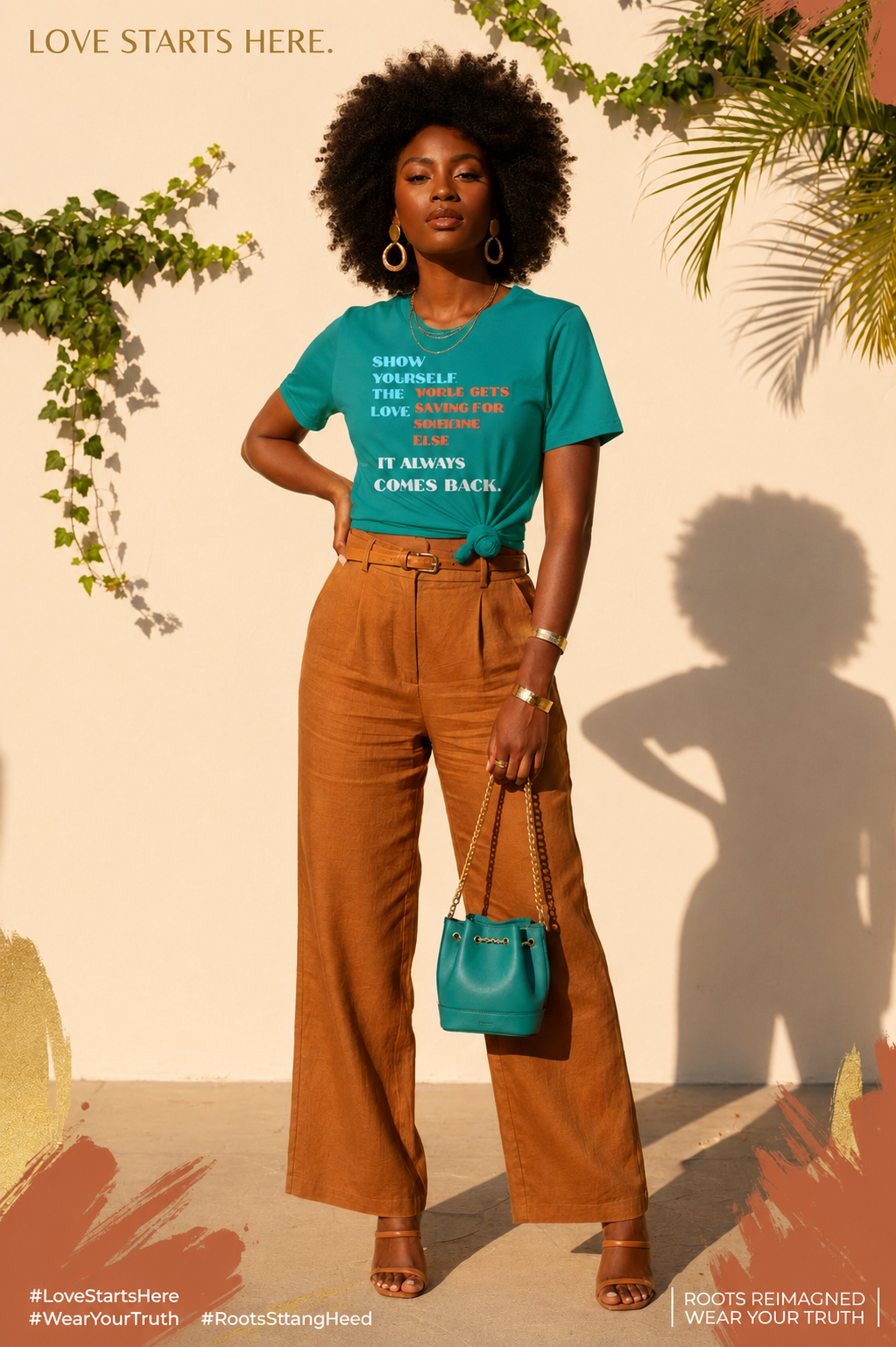 Love Yourself First  Women’s Crew Neck Tee