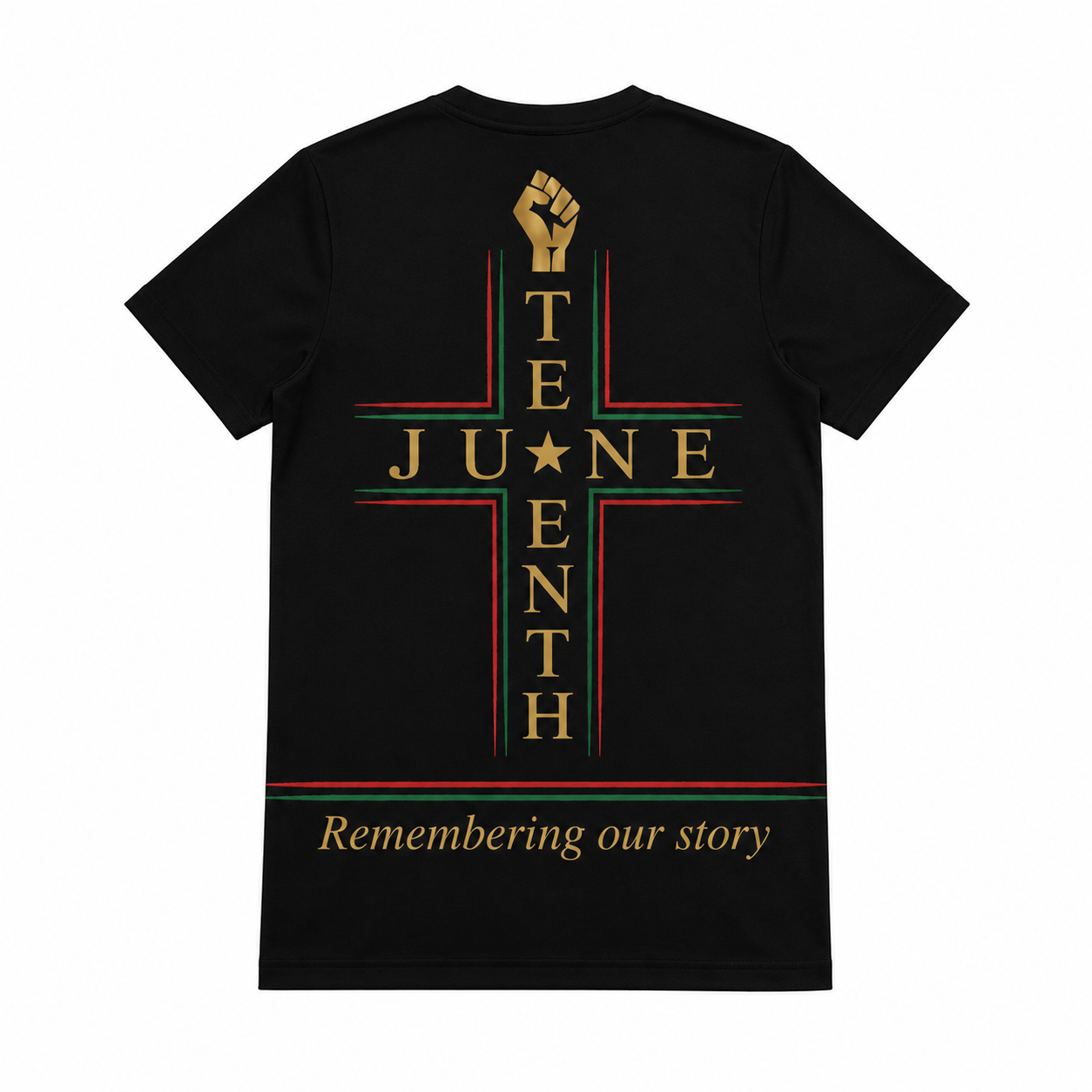 Freedom Not Denied – Juneteenth Men's Graphic Tee