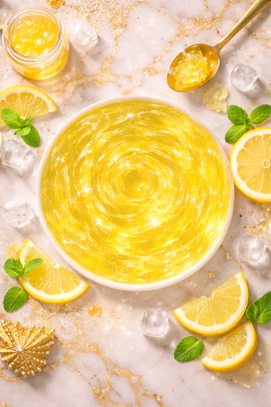 Lemon Jelly Face Mask - Organic, Natural, Vegan