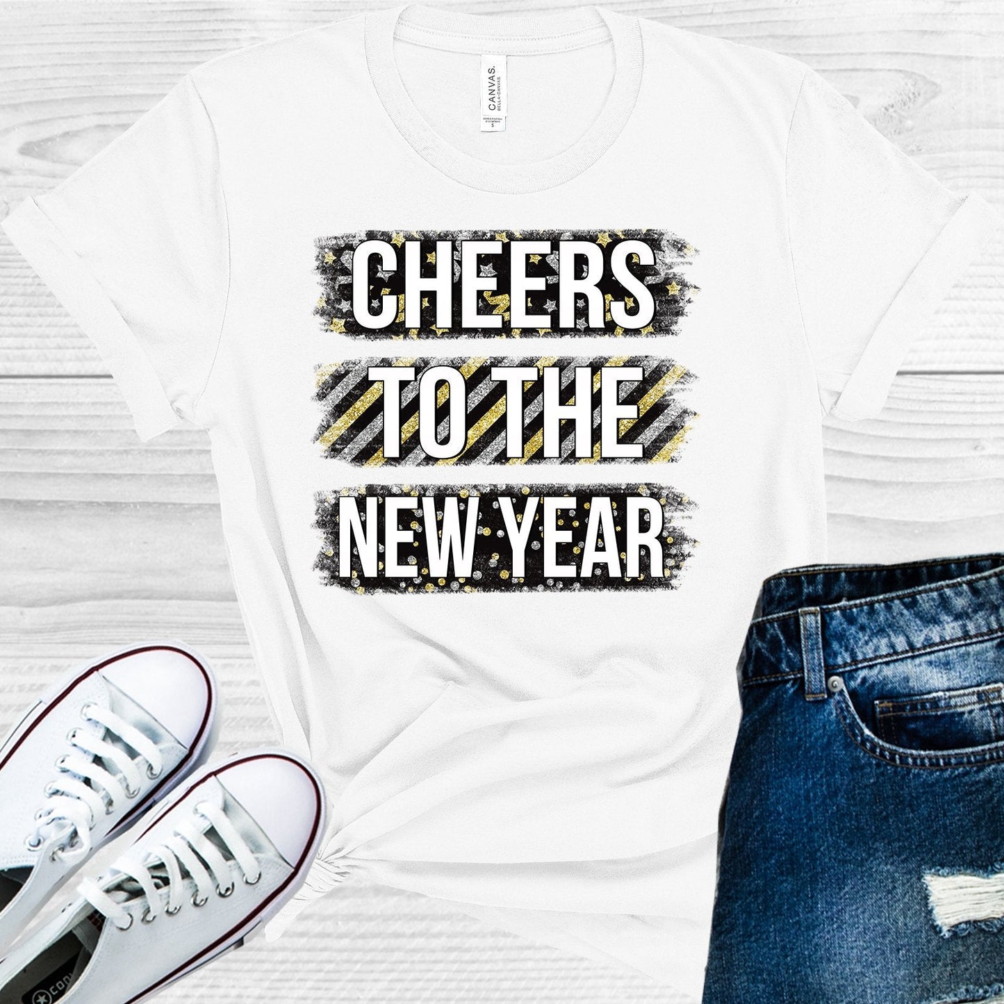 Cheers to the New Year Graphic Tee
