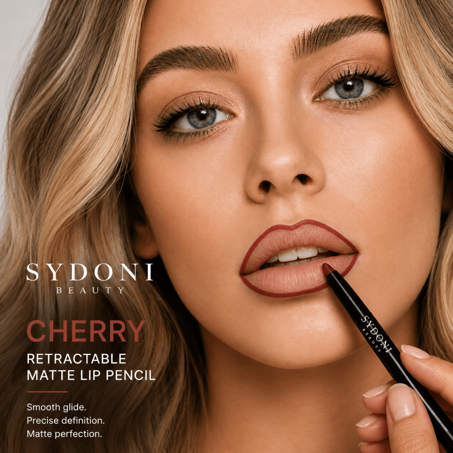 RETRACTABLE MATTE LIP PENCILS with SHEA BUTTER 9 Rich, Smudge‑Resistant Shades
