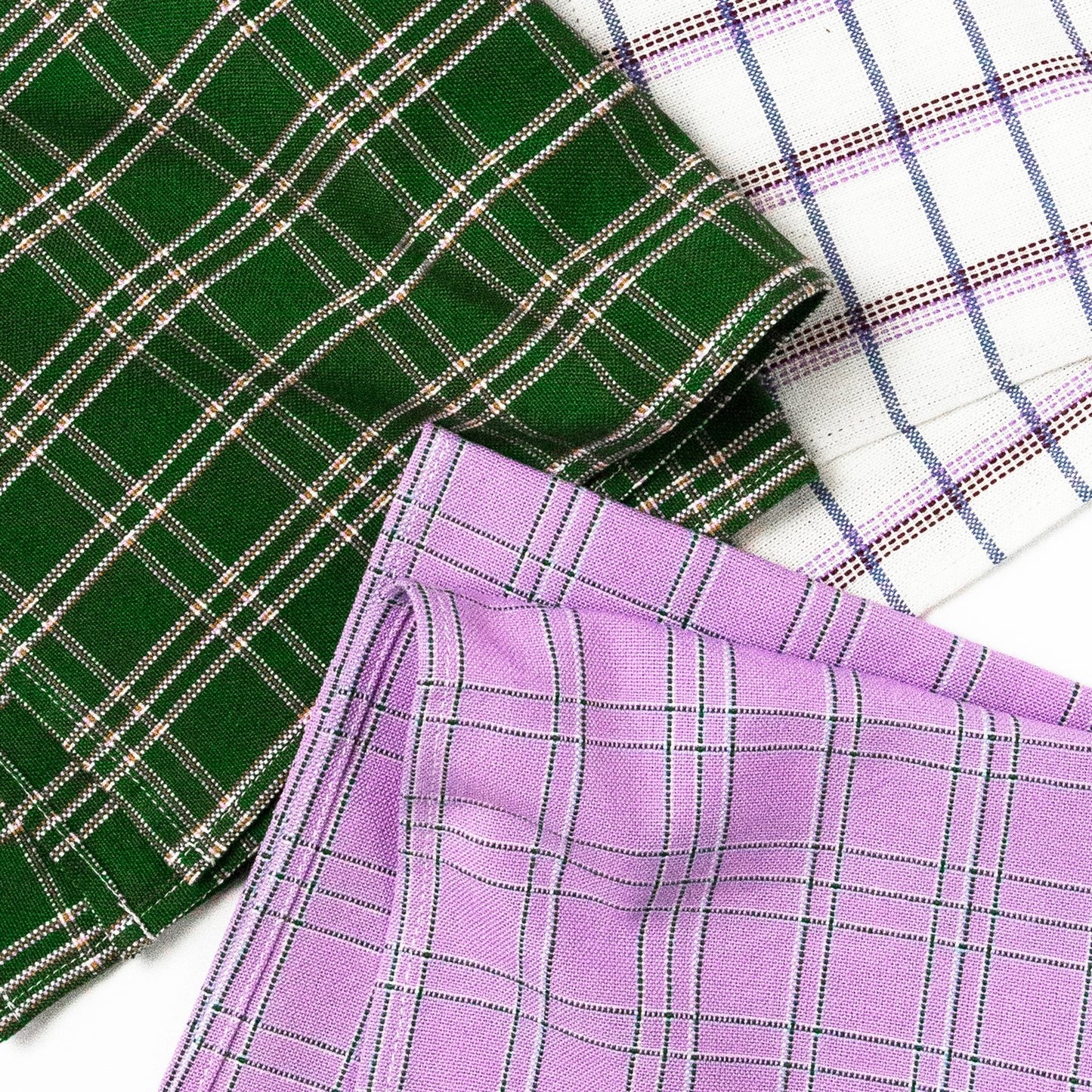 Chiapas Plaid Forest Napkins