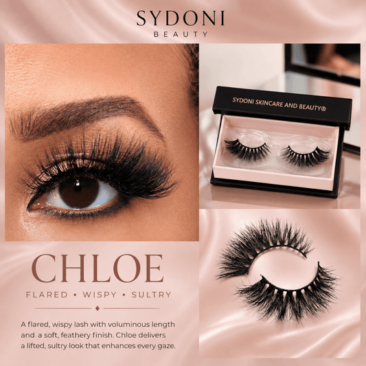 SYDONI "CHLOE" LUXURY MINK LASHES – Handcrafted Elegance Inspired by the Unforgettable Class and Grace of a Close Friend