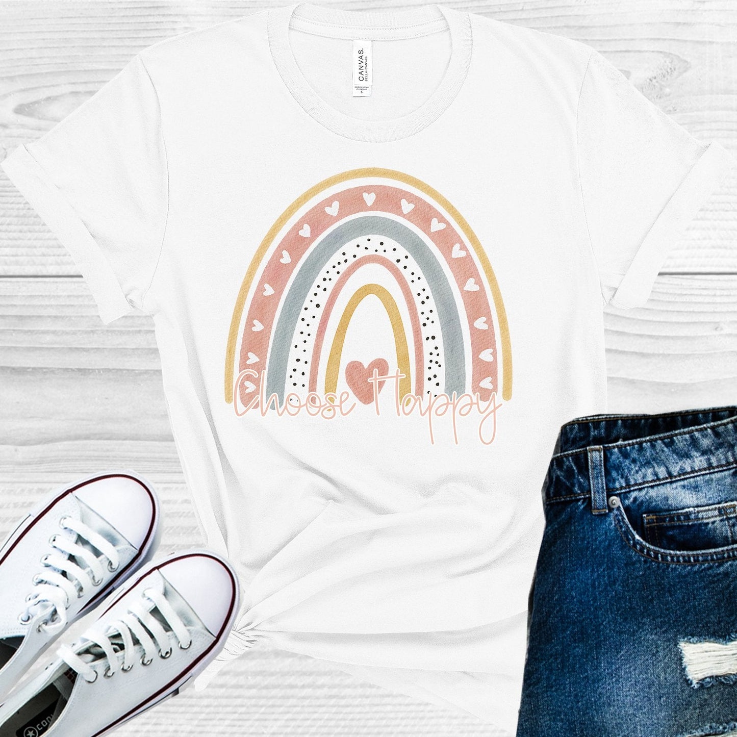 Choose Happy Graphic Tee