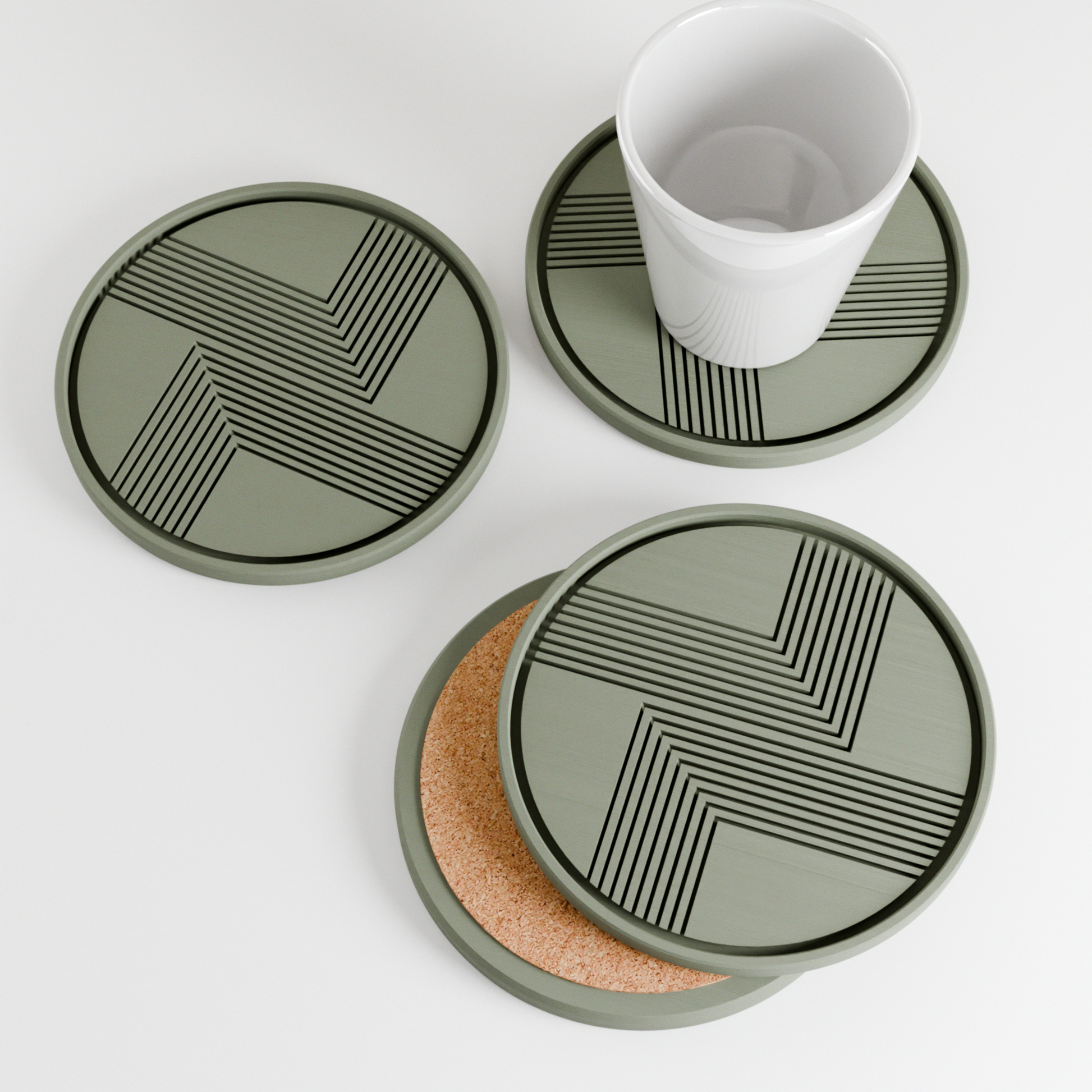 LINED Coaster-0