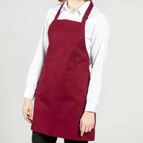 Cotton Blend Classic Twill Bib Aprons-18