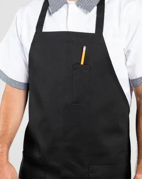 Cotton Blend Classic Twill Bib Aprons-36