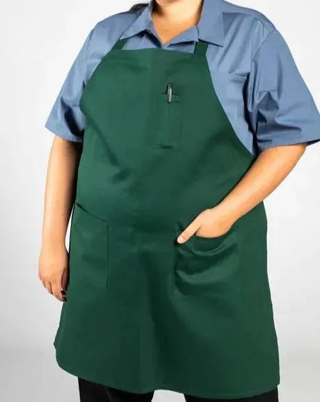 Cotton Blend Classic Twill Bib Aprons-38