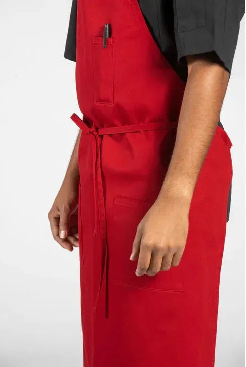 Cotton Blend Classic Twill Bib Aprons-35