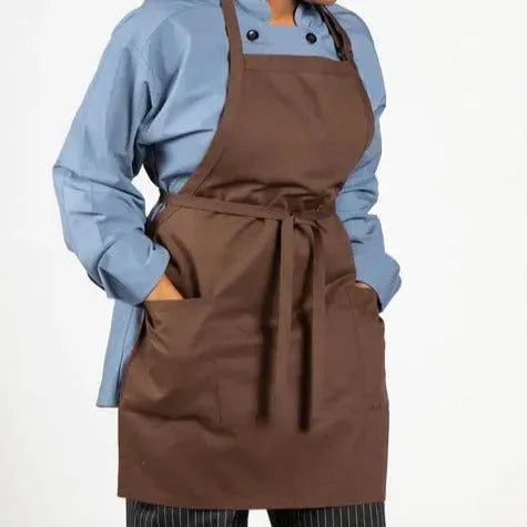 Cotton Blend Classic Twill Bib Aprons-30
