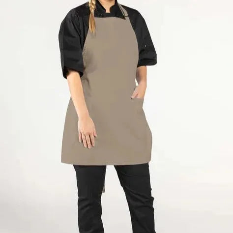Cotton Blend Classic Twill Bib Aprons-23