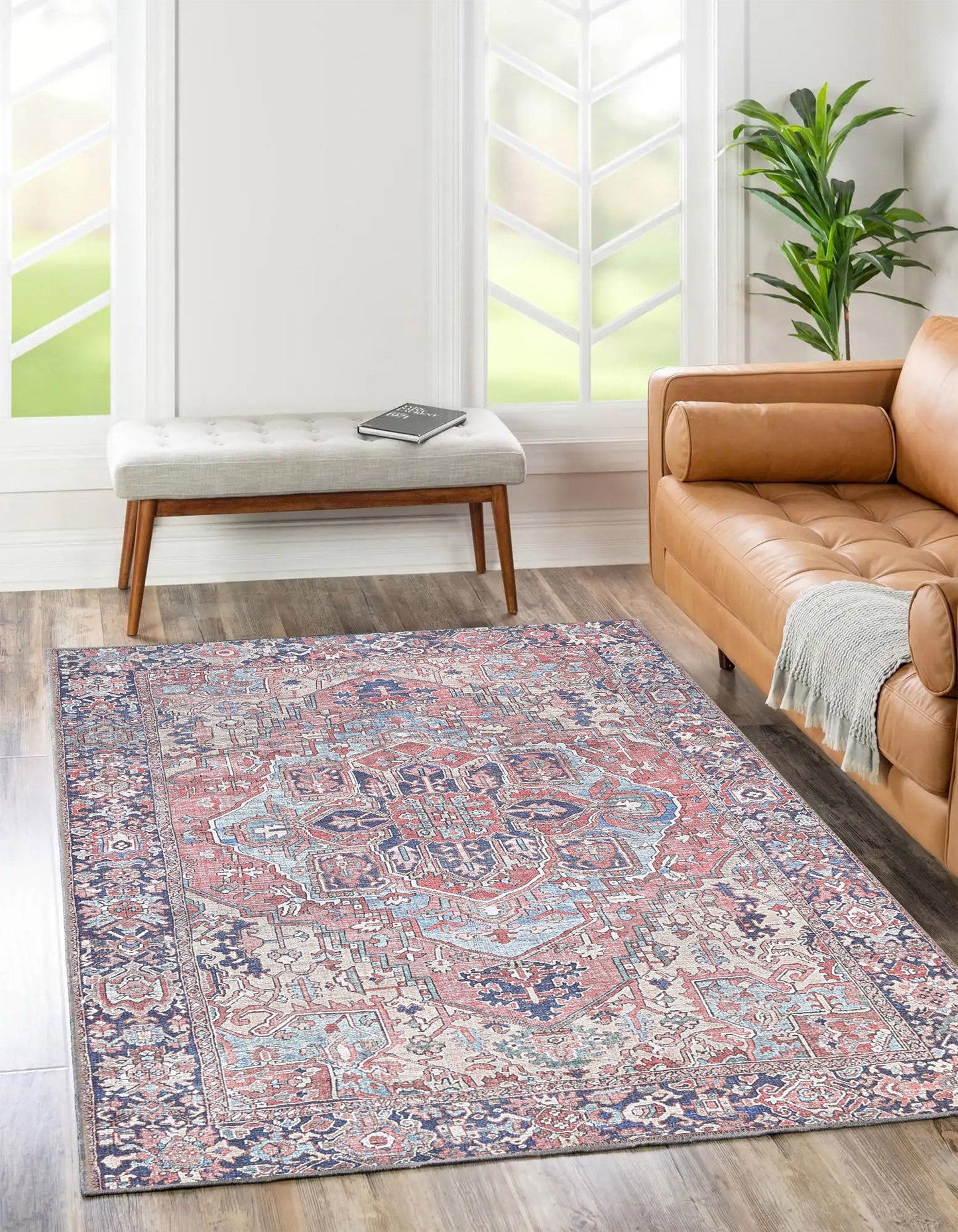 Colette Machine Washable in Multicolor Rug-1
