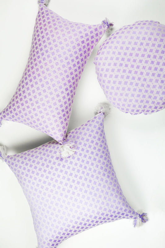 Comalapa Pillow - Light Lavender