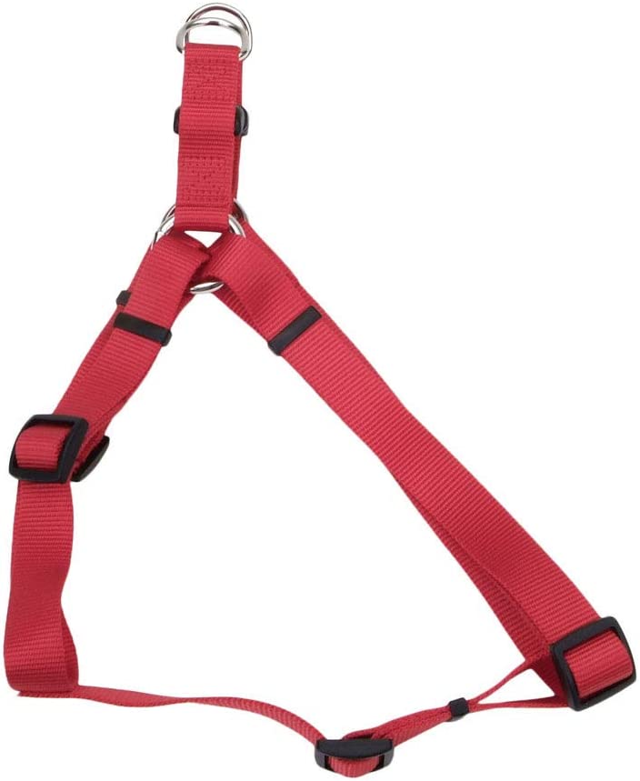 Coastal Comfort Wrap Red Adj Nylon Harness