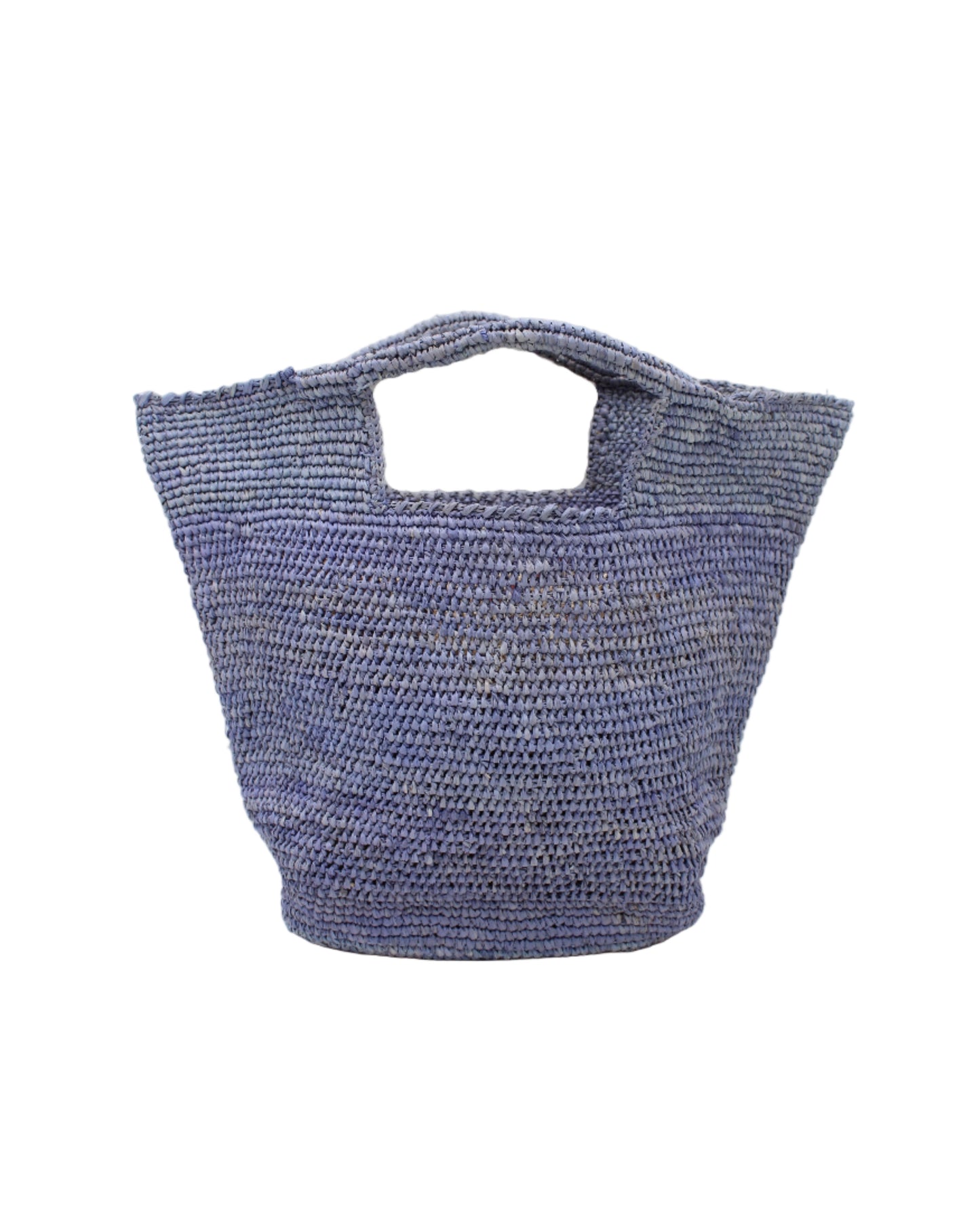 ConCon Large Crochet Raffia Straw Basket Handbag