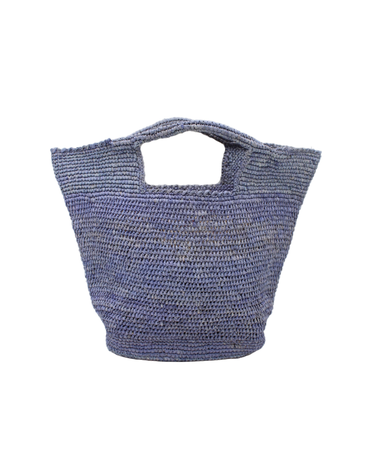 ConCon Large Crochet Raffia Straw Basket Handbag