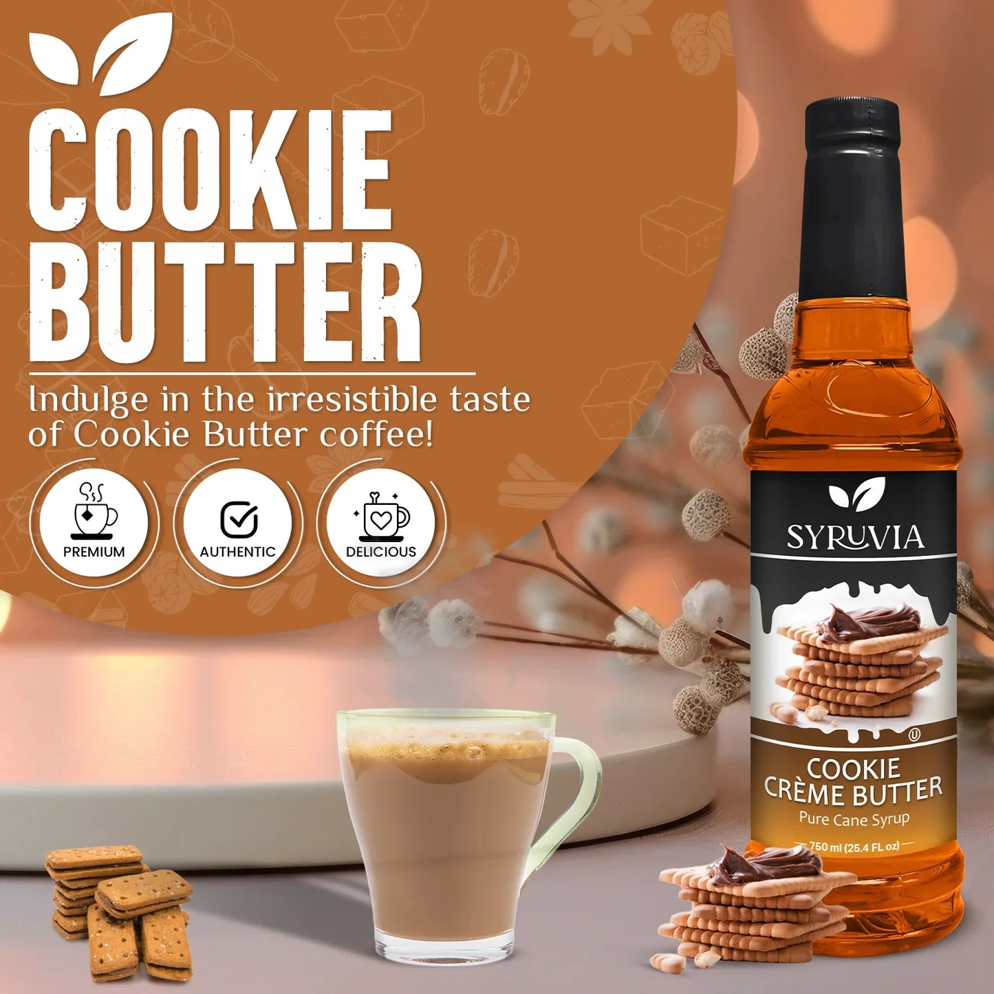 Cookie Butter Coffee Syrup-1