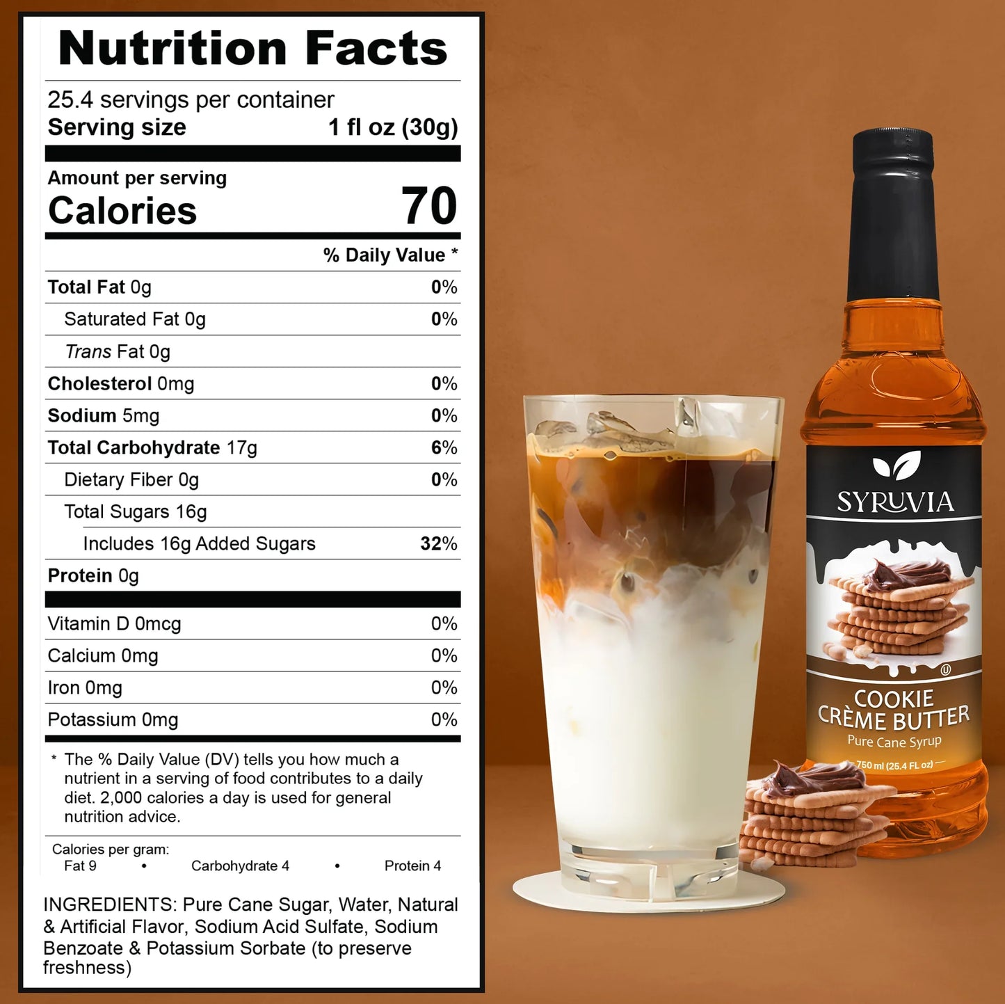 Cookie Butter Coffee Syrup-2