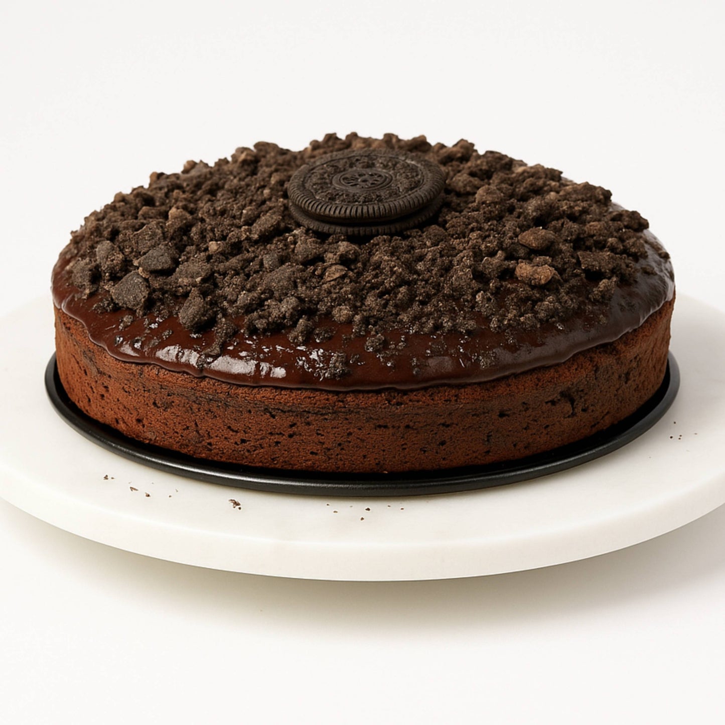 Andy Anand Sugar-Free Cookies & Cream Cake, 9-Inch, 2 lb – Award-Winning, All-Natural, Handcrafted, Diabetic-Friendly Birthday Gift Box