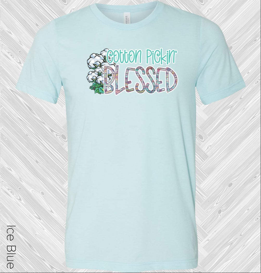 Cotton Pickin Blessed Graphic Tee