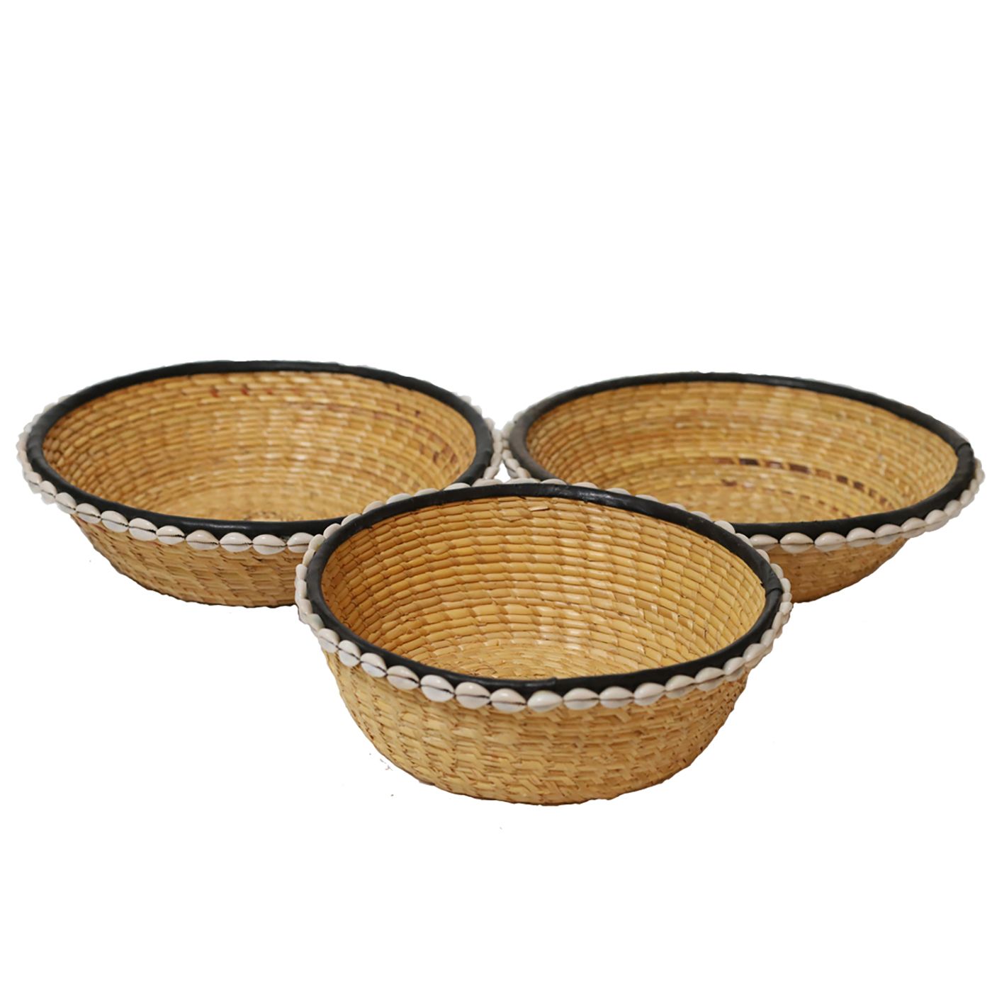 Cowrie Shell Bowl Basket-2