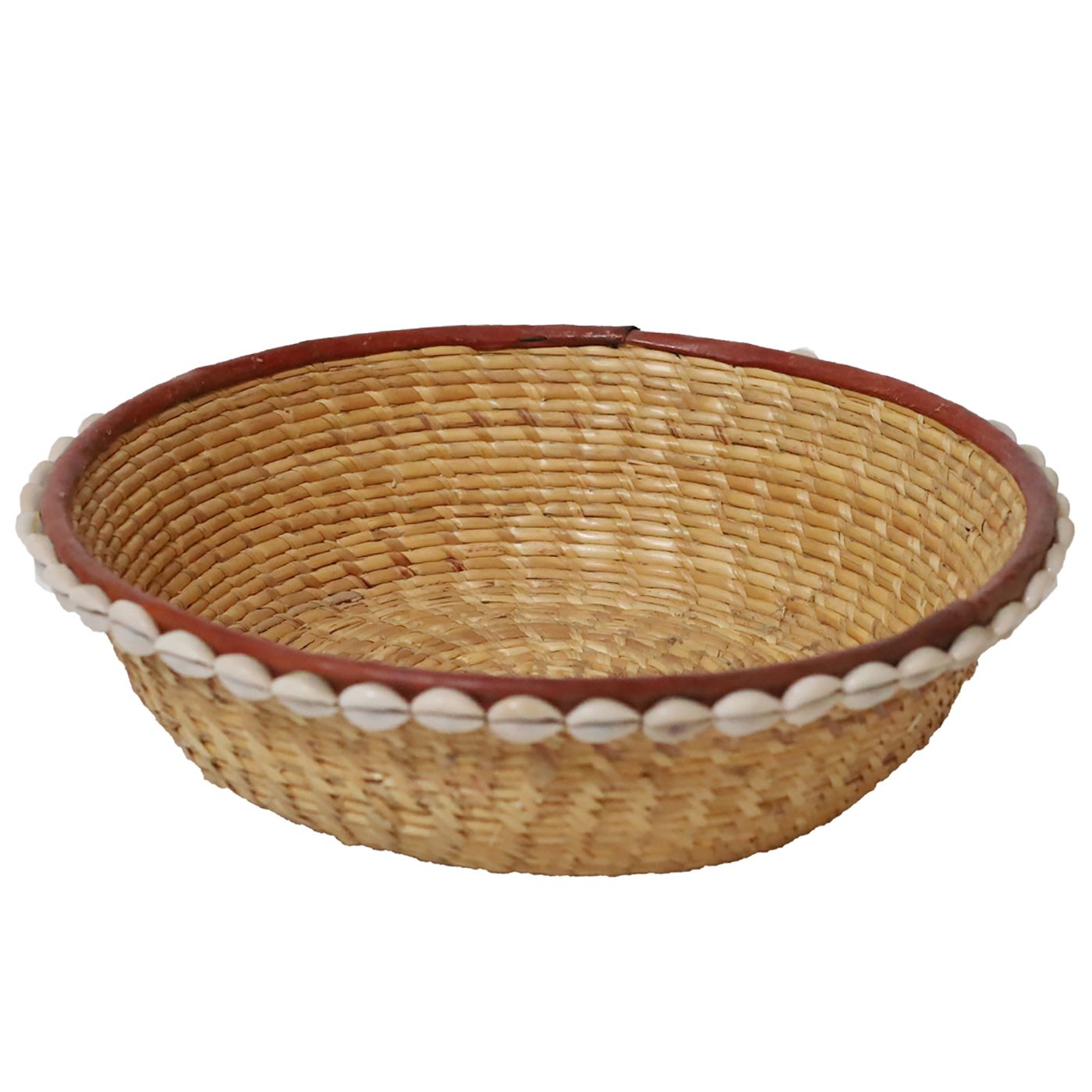 Cowrie Shell Bowl Basket-4