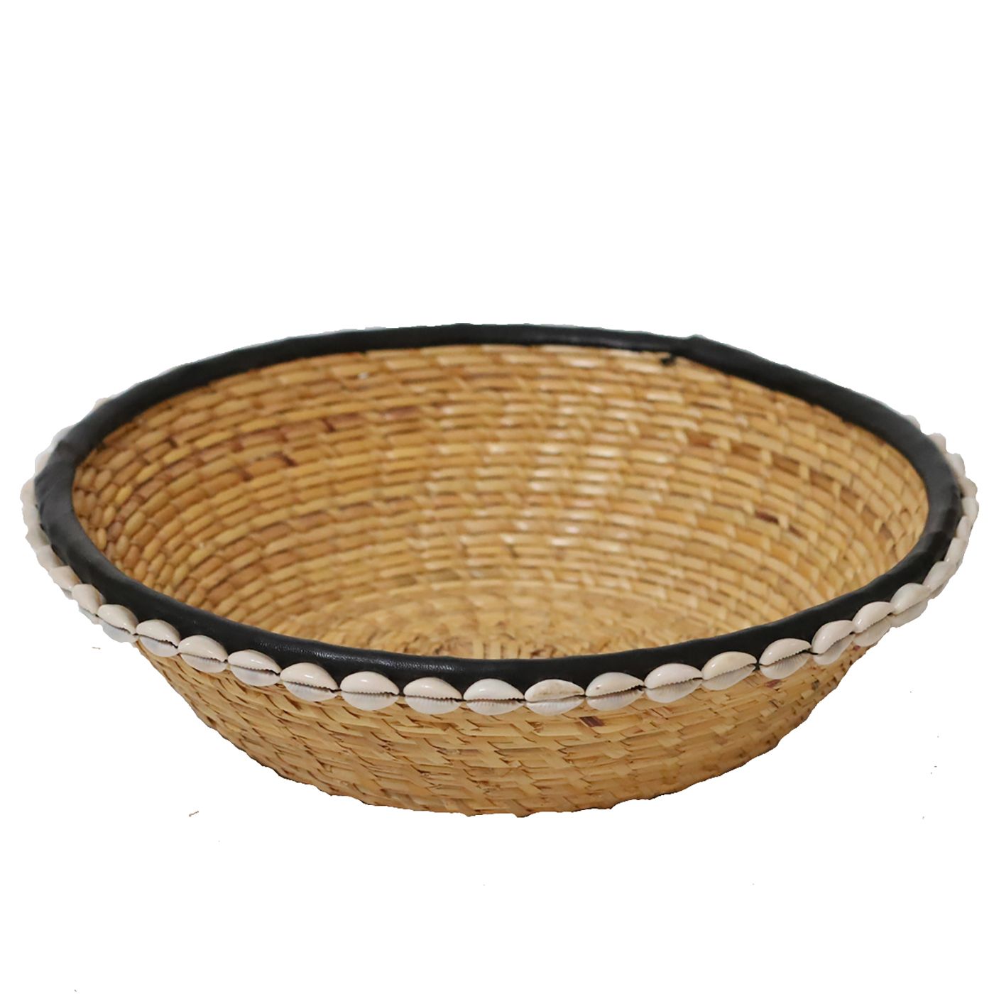 Cowrie Shell Bowl Basket-5