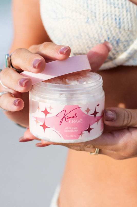 Give your body the moisture it craves. We created a combination of the most indulgent ingredients to deliver supreme hydration to your skin. Shea Butter provides nourishment and reduces inflammation, while Babbasu Butter heals even the driest skin. Organic Coconut Oil soothes, Argan Oil gives a surge of hydration for instantly softer skin, and Organic Coconut Water fights off aging. 100% all-natural, 100% craveable.

Crave Whipped Body Butter