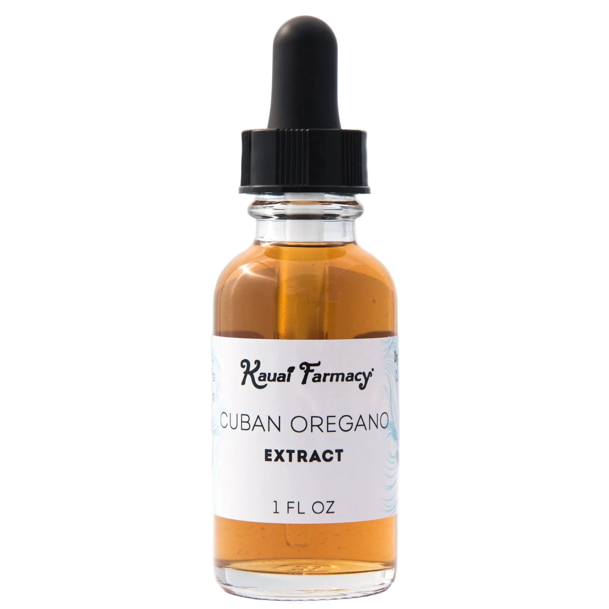 Bottle of Koval Farmacy Cuban Oregano Extract on a white background