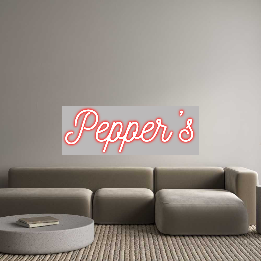 Custom Neon: Pepper’s