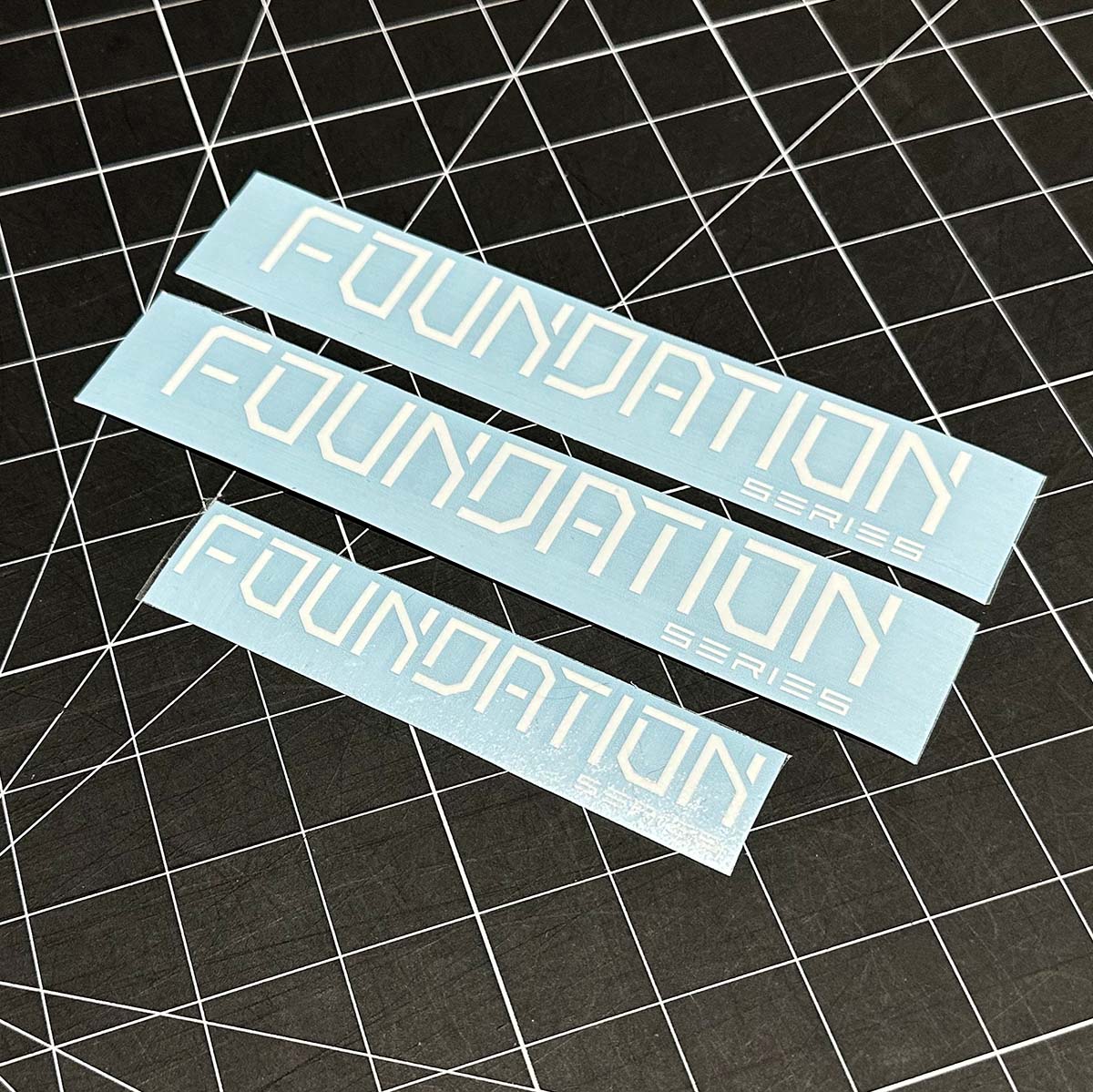 Cybertruck Foundation Series Letters | Cut Vinyl Letters Decal