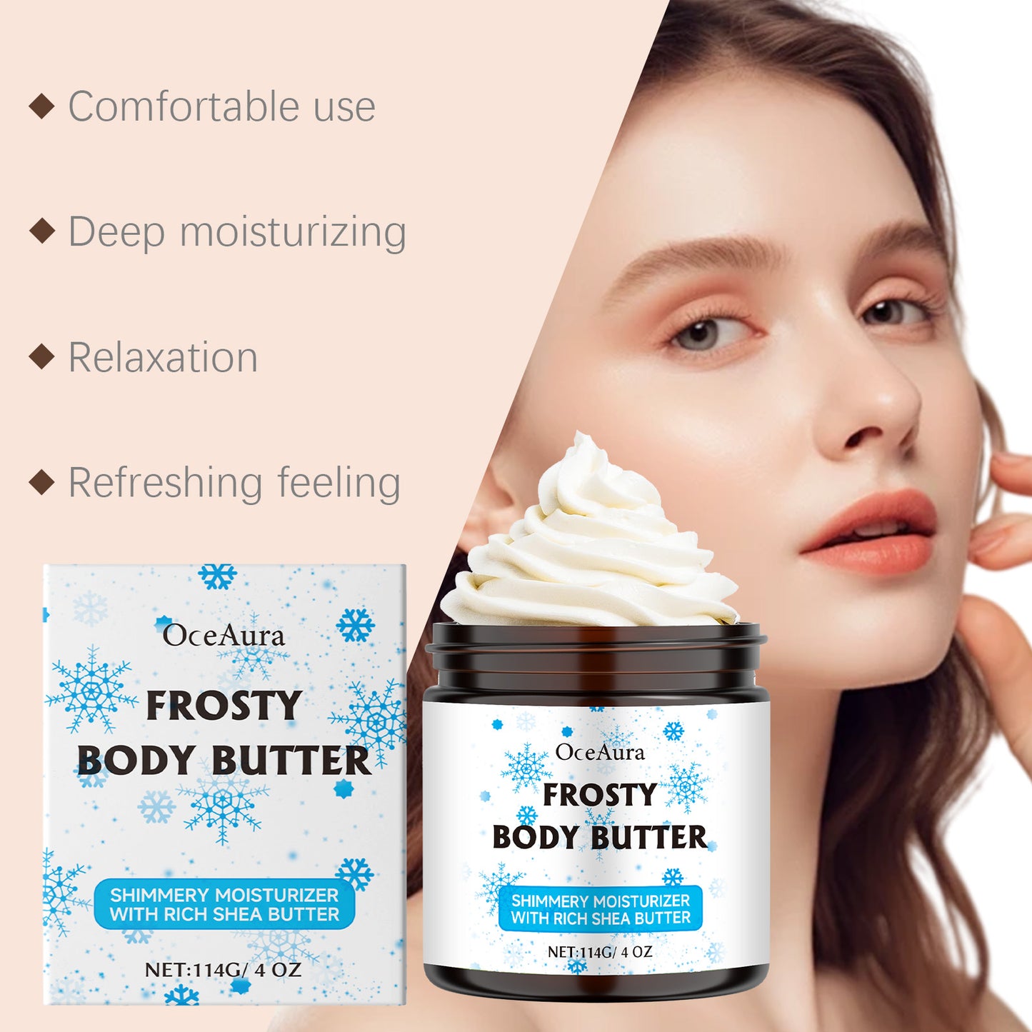 Frosty Body Butter - Shimmery Moisture with Rich Shea Butter