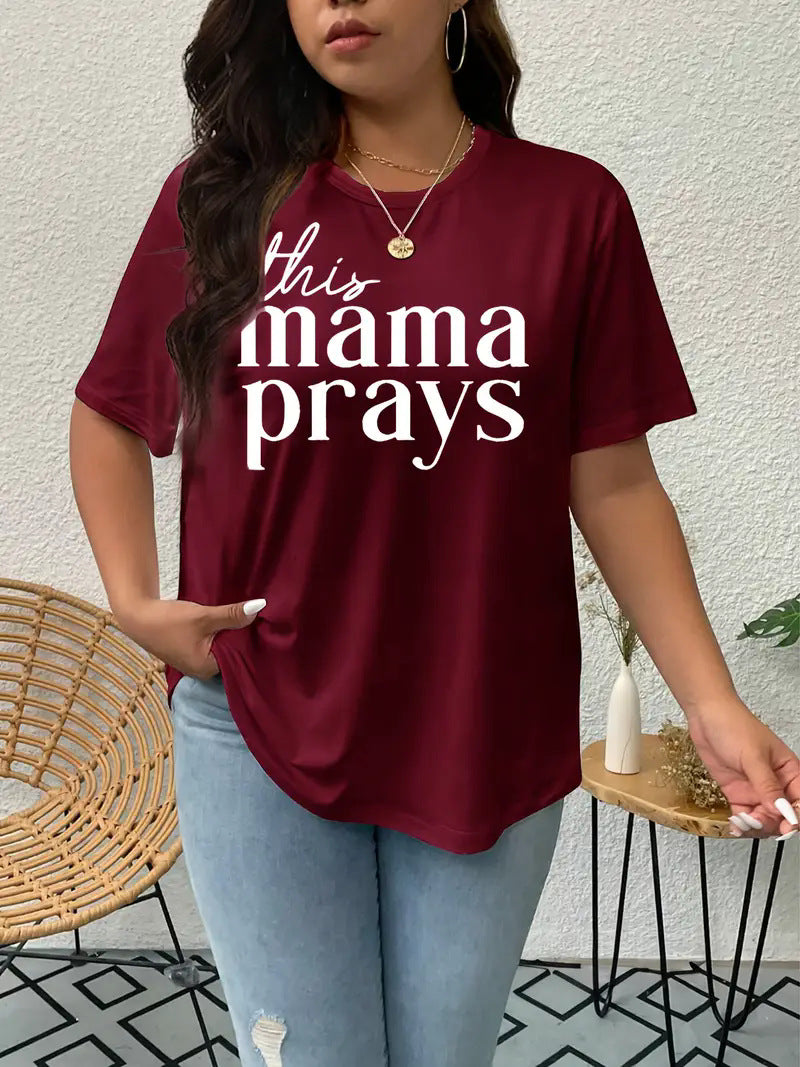 Women's Short Sleeve Round Neck T-Shirt  Style Gift