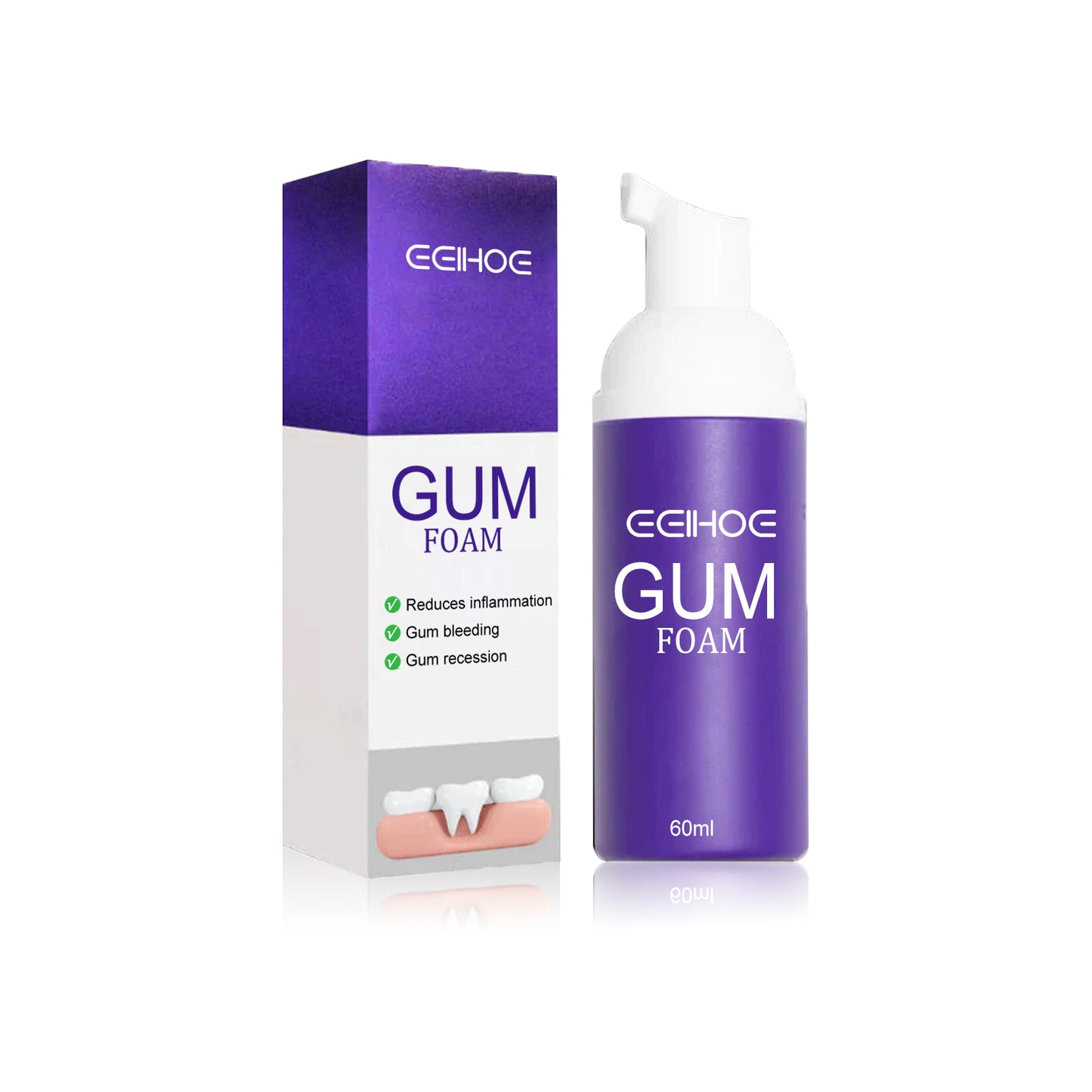 Gum Foam Mousse, Care Gums Clean Teeth Protect Teeth Mousse Toothpaste