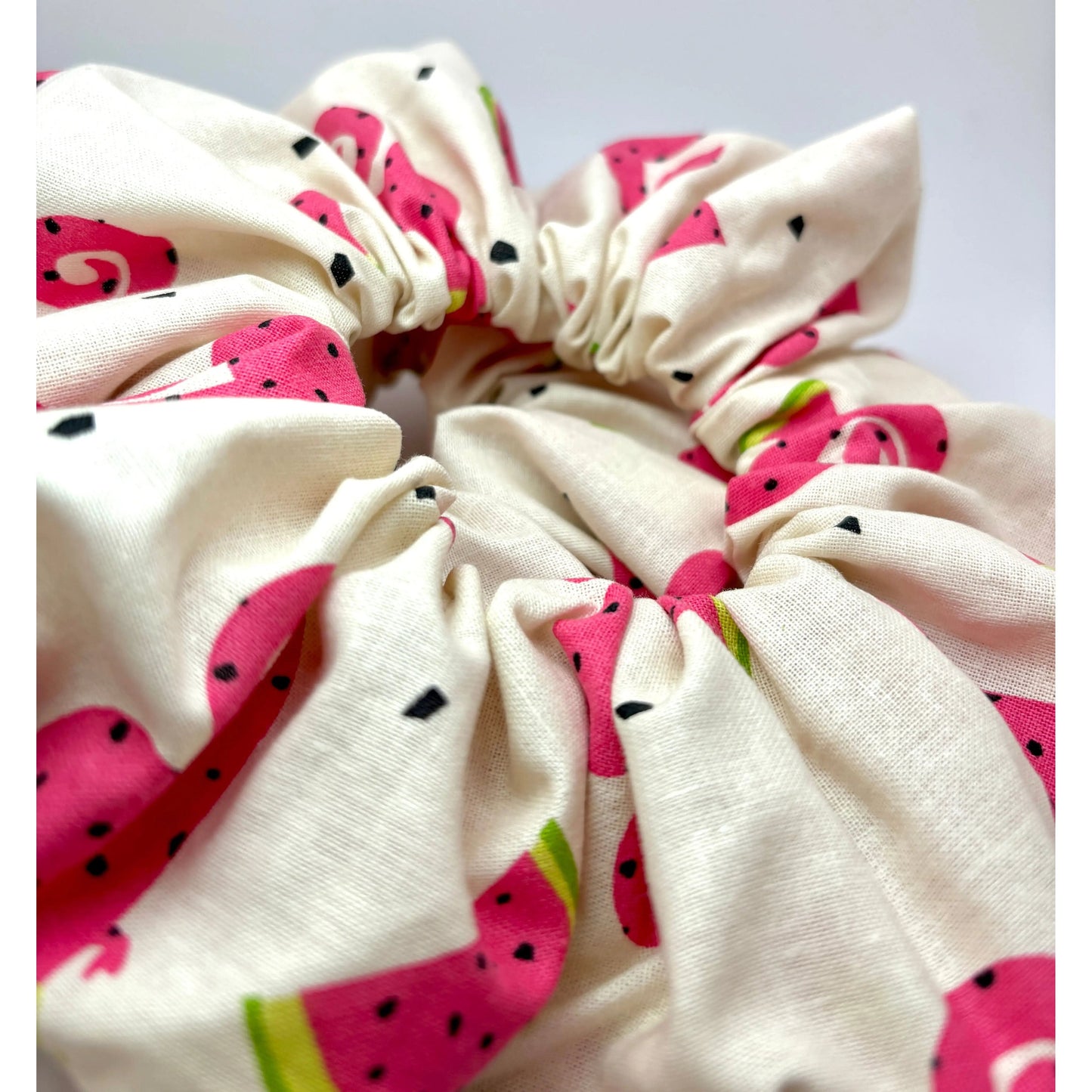 Chameleon Watermelon Summer Scrunchie