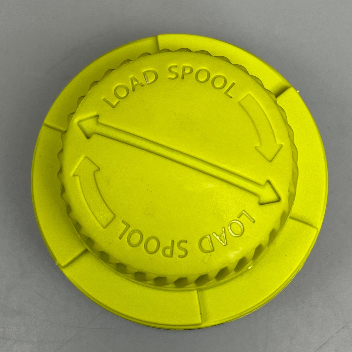 Arborless Trimmer Head with Green Knob and Grey Cover and Base 10,000 RPM Max 313318001