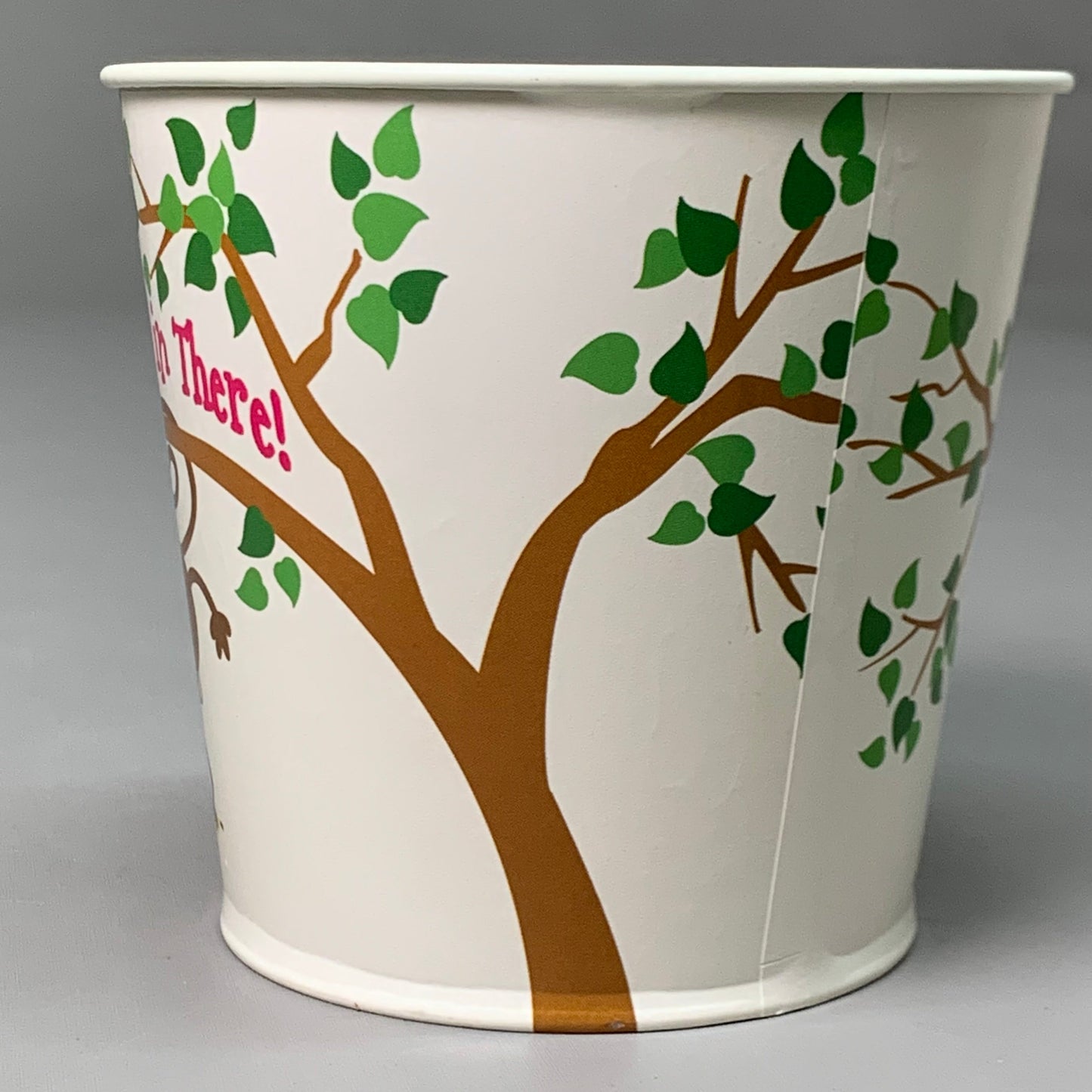 1800FLOWERS 8-Pack Of Damask Metal Buckets Hang in There W/ Liners 4” 77202 (New)