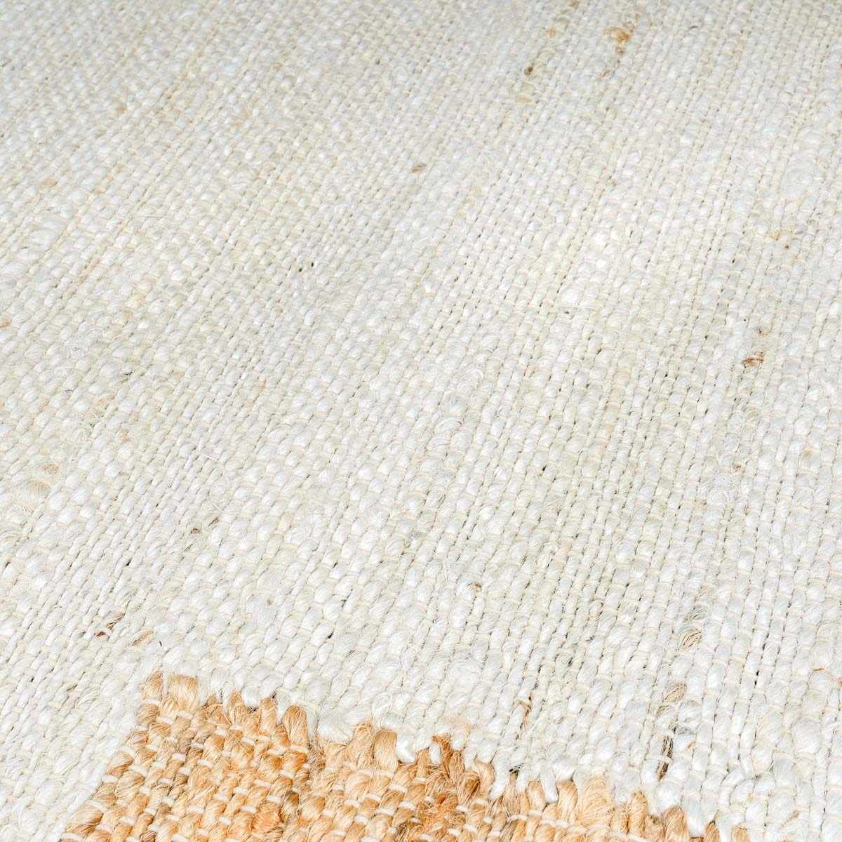 Rocio White Jute Carpet-4