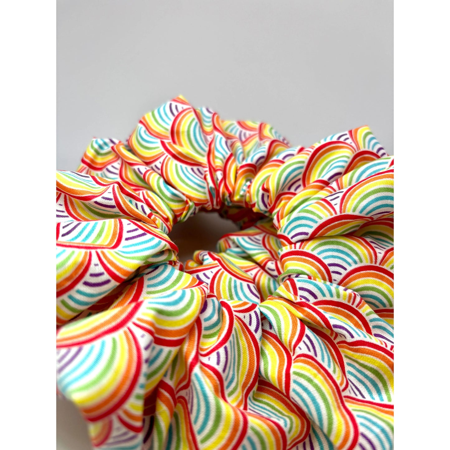 Packed Rainbows Scrunchie