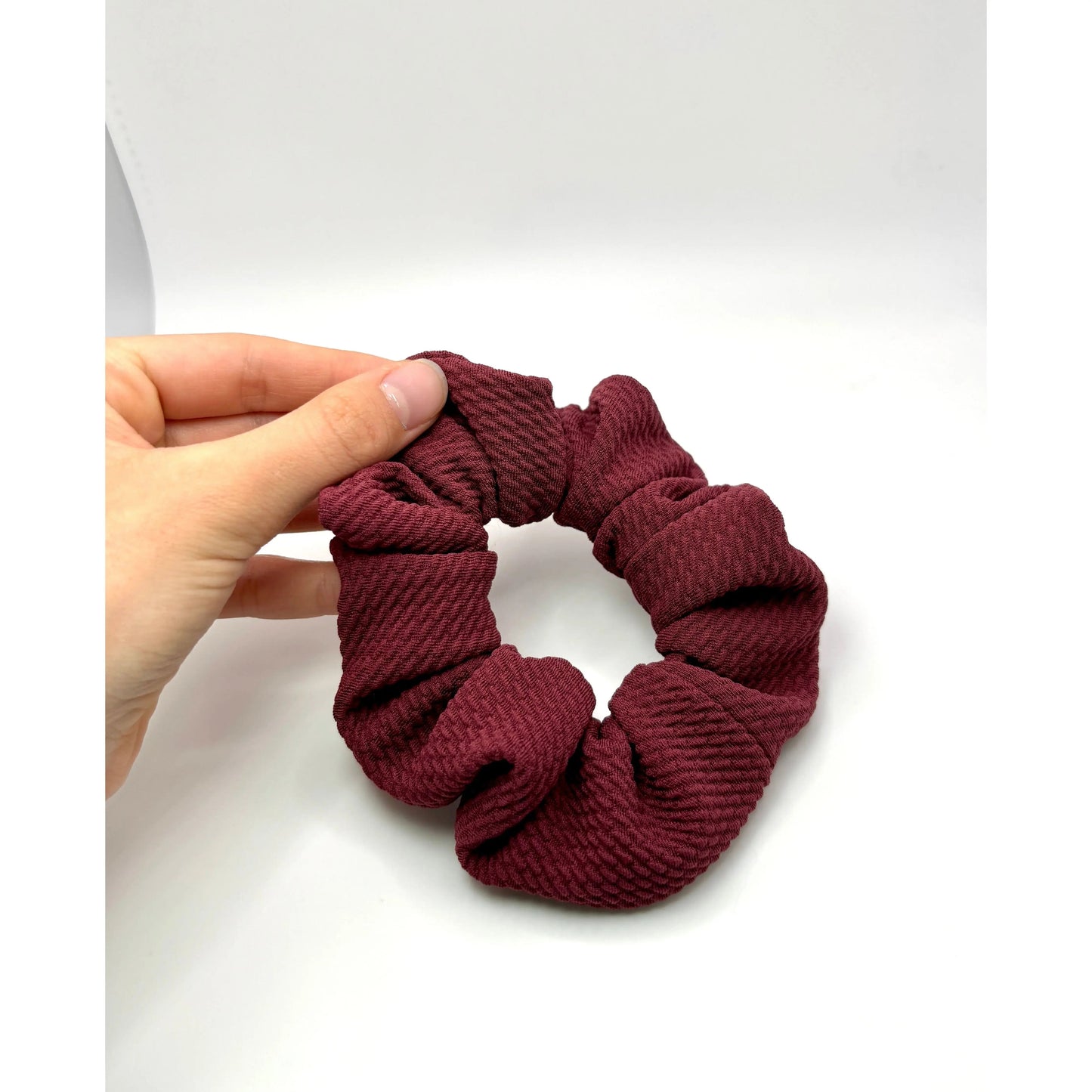 Mini Merlot Bullet Scrunchie