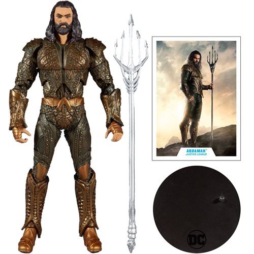 DC Comics Zack Snyder Justice League Aquaman 7" Action Figure